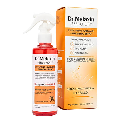 DR. MELAXIN PEEL SHOT (KOJIC ACID + TURMERIC SPRAY)