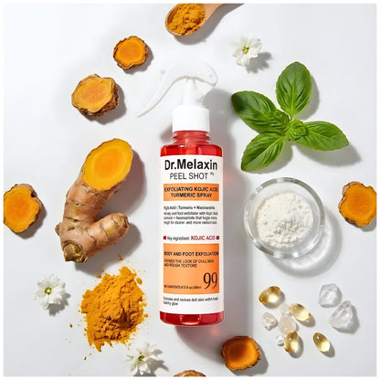 DR. MELAXIN PEEL SHOT (KOJIC ACID + TURMERIC SPRAY)